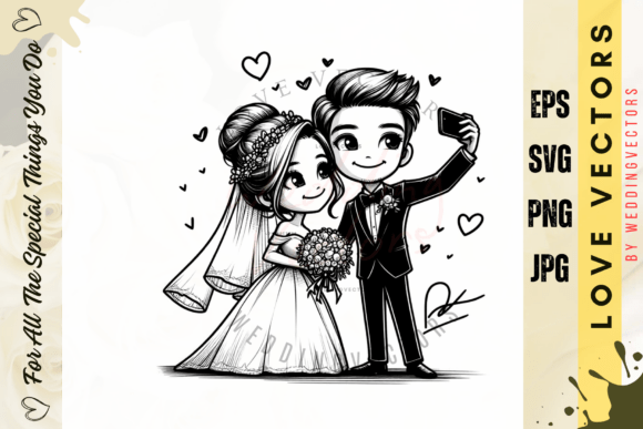 C3240: Designing for Eternal Love with This Wedding Vector