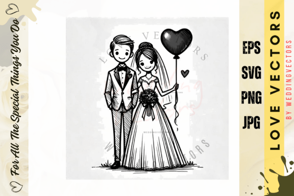 C3673 Wedding Vectors: Designing Romance with Elegance
