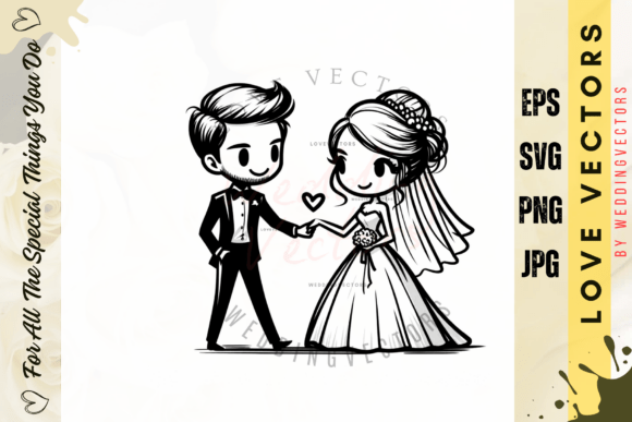 C3680 Wedding Vectors: Capturing Love in Every Detail