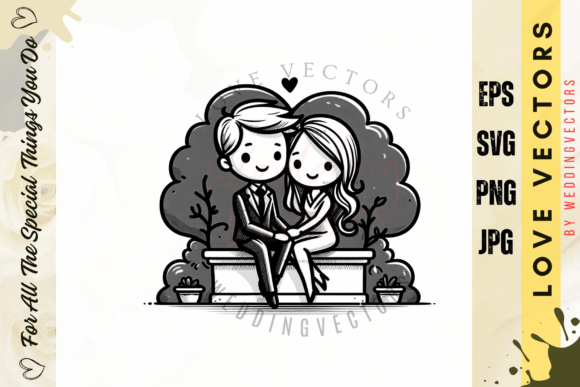 Celebrate Authentic Love Stories with Romantic Floral Vectors
