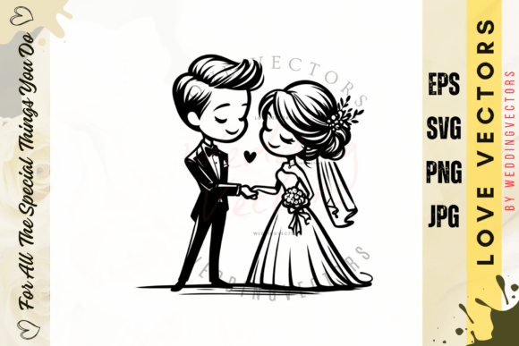 Celebrating Love in Design: The C3716 Wedding Vector