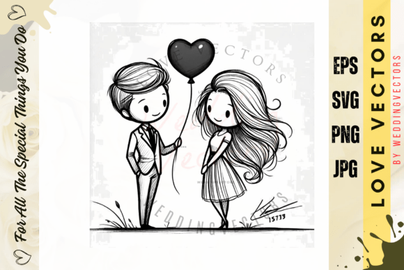 Designing with Devotion: The C2682 Wedding Vector Collection