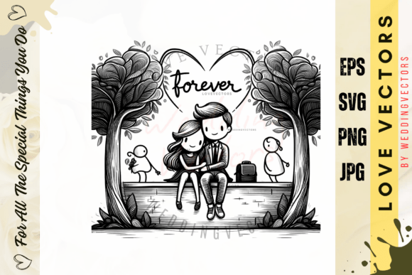 The Art of Romance: Using Wedding Couple Vectors in Your Designs
